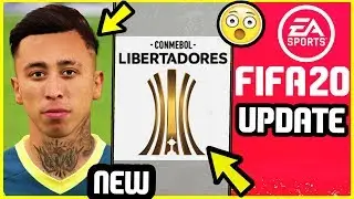 NEW FIFA 20 UPDATE 12 - 17 NEW FACES ADDED, COPA LIBERTADORES ADDED & SOME FIXES