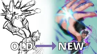 Sometimes improvement in art is not always made… (redrawing old art)