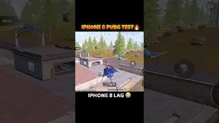 iPhone 8 Pubg Lag Problem 😭❤️ #iphone8bgmitest #iphone8pubgtest #pubg