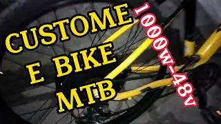 rakit e bike mtb custome 1000w-48v