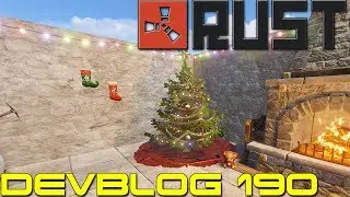 Rust Devblog 190 - Xmas Content - Fireplace - Building Tier HP Changes