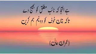 Poetry by Professor Imran Aali