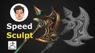 Sculpting Zecram Axe from Priston Tale
