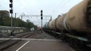 «Суета в Таганроге» // ЭР9П-223, ВЛ80К-296 и ВЛ80К-550
