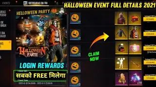 FREE REWARDS ON HALLOWEEN EVENT | HALLOWEEN PARTY EVENT 2021