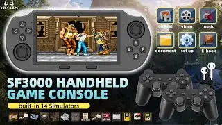 NEW SF3000 Portable Handheld Game Console For PS1 SFC FC..Emulator