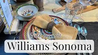Fall 2025 at Williams Sonoma | Pumpkin Spice, Bakeware & Cozy Finds