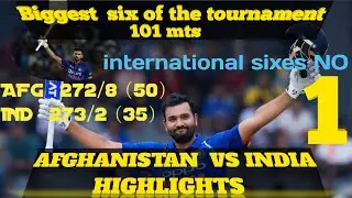 INDIA VS AFGHANISTAN HIGHLIGHTS || Highlights of india vs afghanistan || ind vs afg  highlights