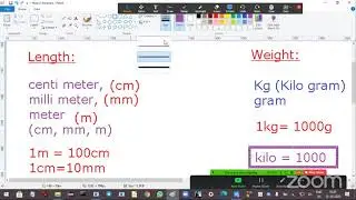 Length, Weight, Capacity & Temp (IMO, Math Olympiad) - Olympiad Excel