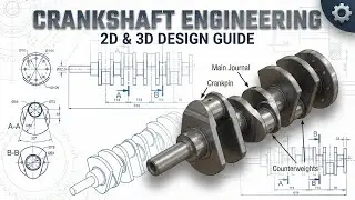 Mastering the Art of 3D Crankshaft Design | 