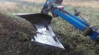 Плуг, пашу по мокрой земле☔. ВСЁ!!!