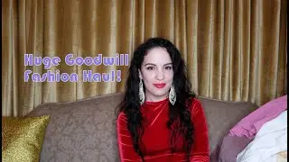 Goodwill Fashion Haul // $5 for a huge bag!