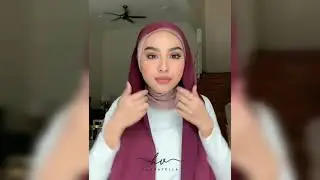 Raya Shawl Tutorial (5 Styles) by Sharifah Rose