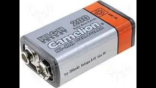 Battery recovery type 6F22 - Krona 9V