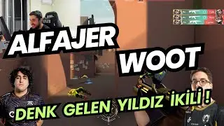 ALFAJER and WOOT ARE ON THE SAME TEAM | 2 TURKISH STARS RANKED ON THE SAME TEAM IN VALORANT