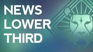 Sony Vegas Pro, Lower third tutorial (Episode 01) ► NEWS