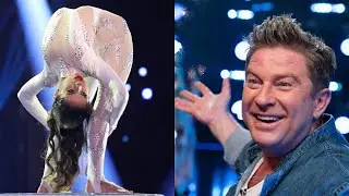 Un moment de Cartea Recordurilor la Românii au talent 2021: Ruslana Krutas