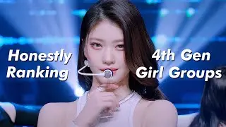ranking 4th gen girl groups in kpop