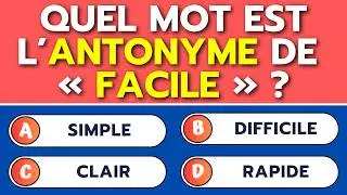 🧠 French Quiz: 40 Questions to Test Your Level!
