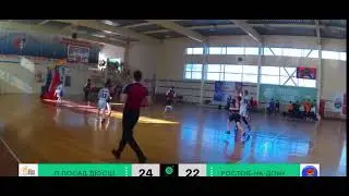 Закрываем 1-ую четверть игры с Ростовом базером (Buzzer Beater от Сычева Олега)
