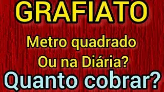 Qual o preço do GRAFIATO por metro quadrado