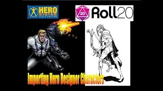 How to Import Hero Designer Characters to Roll20
