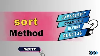 sort( ) method  || JavaScript essentials for React 