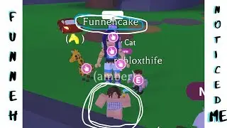ITSFUNNEH NOTICED ME IN ROBLOX!!! 😁😭😭