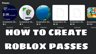How to make a working gamepass in ROBLOX in 2023