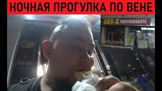 Поездка в ночную Вену на Мерседесе
