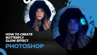 How to create glowing butterfly effect in Photoshop || add bonus tip || TUTORIAL WISE