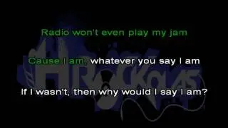 Eminem - The way i am (HKaraoke)