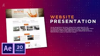 Website Presentation | After Effect CC Motion Graphics | Hamza Visuals