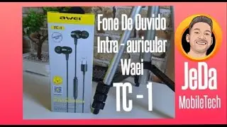 Fone De Ouvido Awei TC - 1 PRODUTO ORIGINAL/