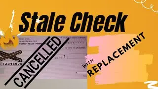 PAANO KUNG MAY STALE CHECK AT MAY REPLACEMENT CHECK?