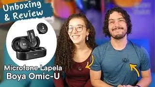 Microfone Lapela Boya Omic-U - Unboxing e Review