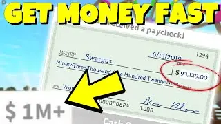How To GET MONEY FAST In Welcome To Bloxburg ! (2021) Roblox