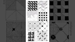 Zentangle Doodle Patterns 