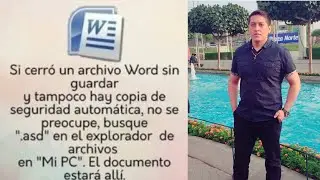 ✅RECUPERAR ARCHIVO DE WORD NO GUARDADO | POR QUE SE APAGO LA PC O REINICIO METODO SEGURO😊