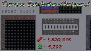 Terraria: Real working battleship minigame with logic gates! (Works in 1.4!)