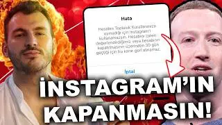 KAPANAN İNSTAGRAM HESABINI 5 DAKKADA AÇMA YÖNTEMİ