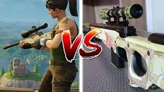 Fortnite Weapons in Real Life! (Sniper, Rocket Launcher, Burst And More!)