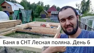 Баня в СНТ Лесная Поляна день 6 | Евгений Столев
