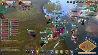 Albion online PVP Portal fight while roaming