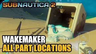 Subnautica 2 - Wakemaker Blueprint ALL Part Locations (Fast Swimming Device)