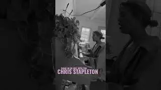 Afternoon vocal warmups with my favorite @chrisstapleton #chrisstapleton #duet #cover #piano