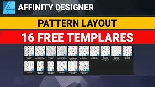 Affinity Designer | Free Pattern Layout Templates