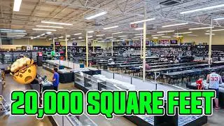 The LARGEST hobby shop in the world with the craziest Derek Jeter Collection | House of Hobby