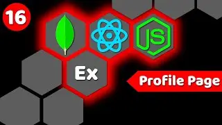 #16 Creating Profile page UI in react js | MERN stack tutorial in English | Instagram clone