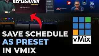 How to Save Media Files as Preset in vMix | vMix Tutorial for Beginners